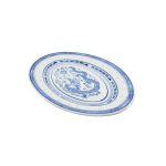 MAITONG PLATO OVAL PESCADO GRANO ARROZ 12 PZA