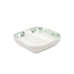YAYU SALSERA DOBLE PORCE. DECOR. VERDE #12113 3 UND