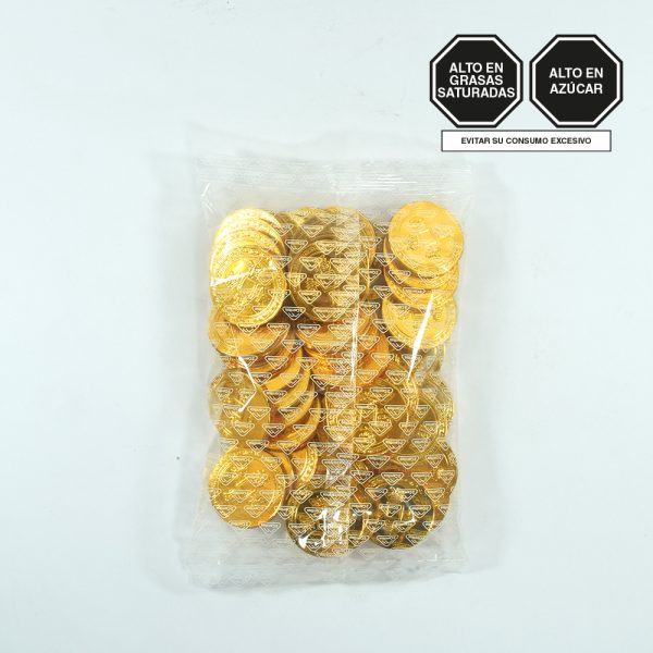 0910761 KINGMAX CHOCO. MONEDA DE LA SUERTE 48 UNI BOL