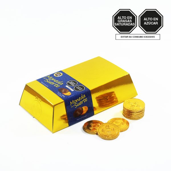 0910764 KINGMAX CHOCO. 45% CACAO LINGOTE DE LA SUERTE 28 UNI EST