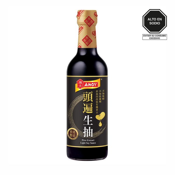 108020 AMOY SILLAO CLARO PRIMERA EXTRAC. 500ML BOT